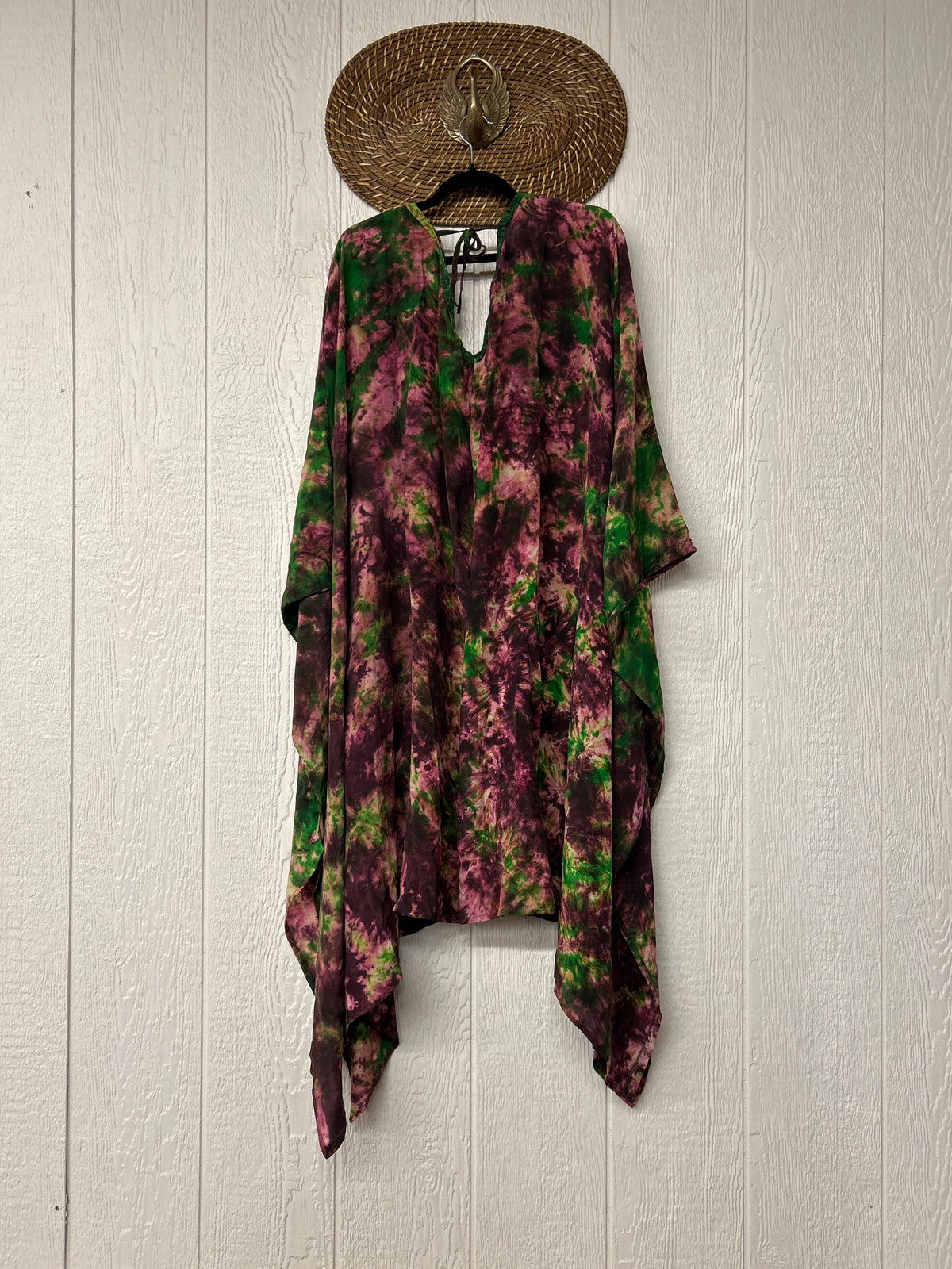 Crepe Sari Orchid Kimono 0626 136