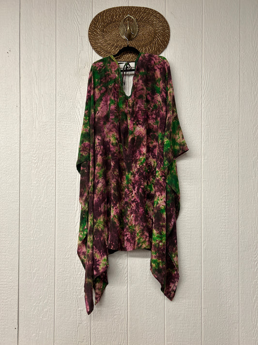 Crepe Sari Orchid Kimono 0626 136