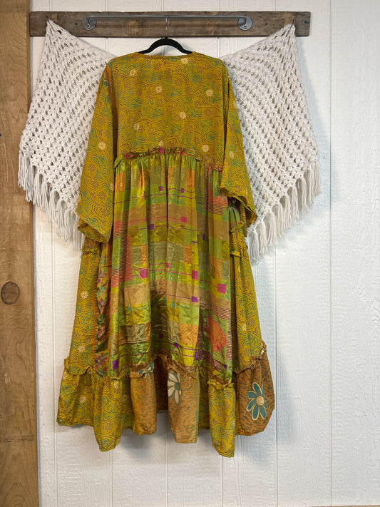 Rasgulla Sari Rhiannon Kimono 0826 109