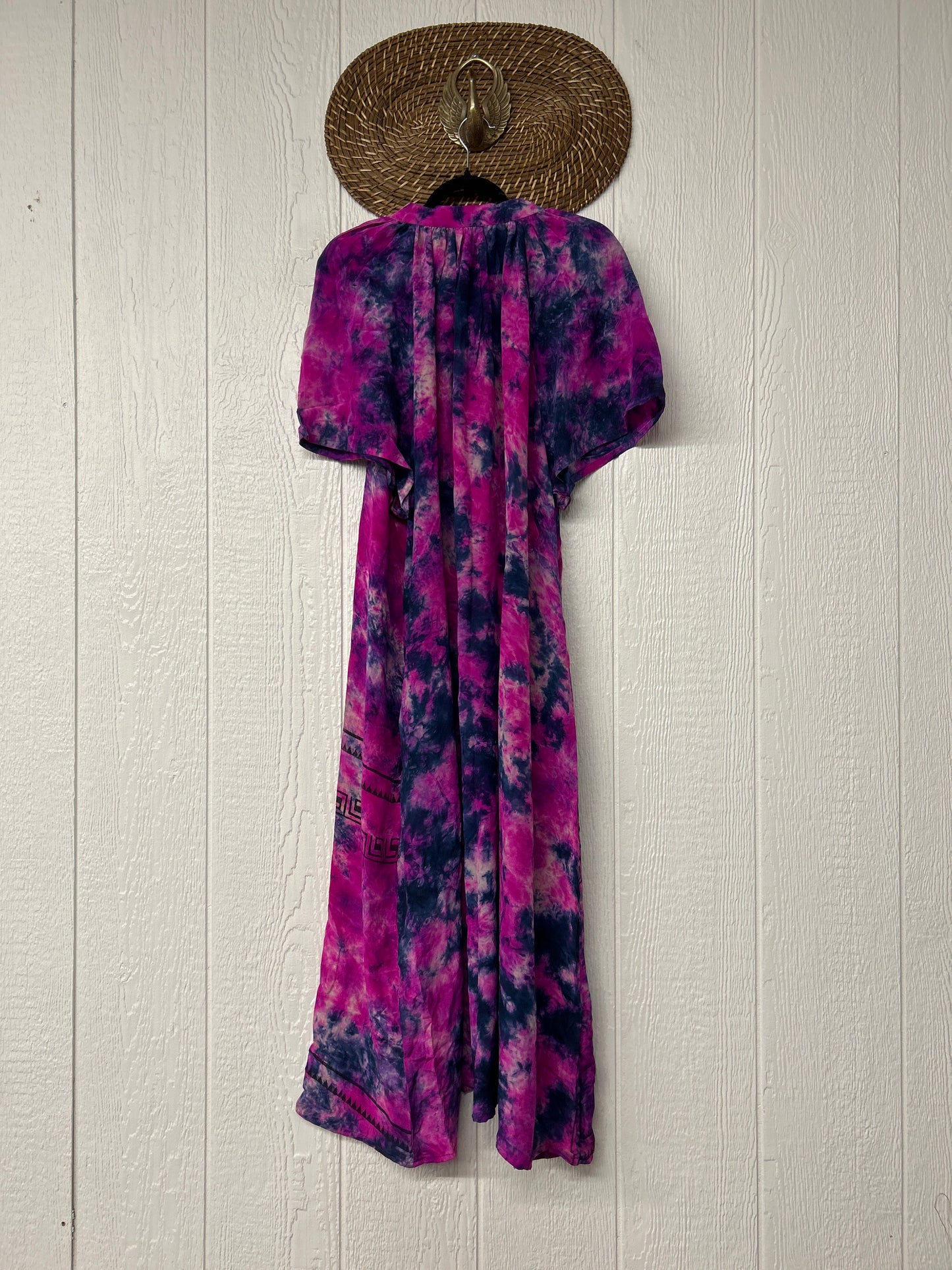 Crepe Sari Summer Woodstock Duster 0626 225