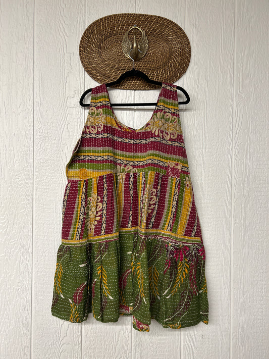 Kantha Meadow Mini Dress 0625 270