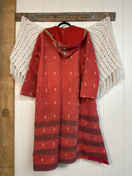 Fine Kantha Rising Sun Coat 1125 239