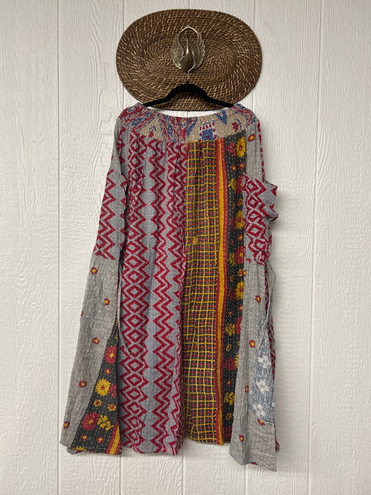 Pareo Kantha Butterfly Cargo Skirt 0426 062