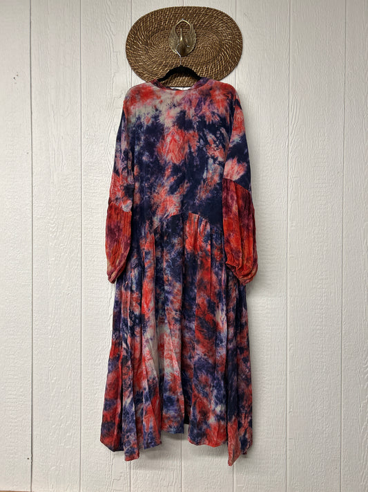 Crepe Sari Evermore Kimono 1026 089