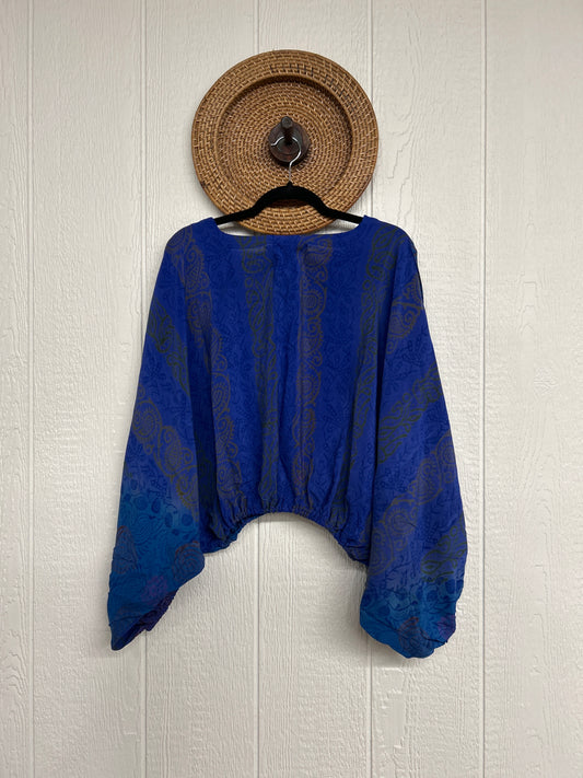 Crepe Sari Luna Crop Top 0126 075