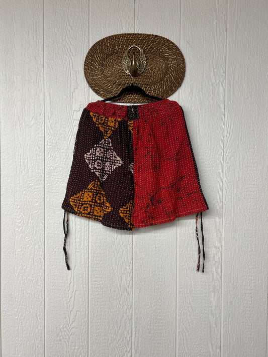 Kantha Butterfly Shorts 0425 256