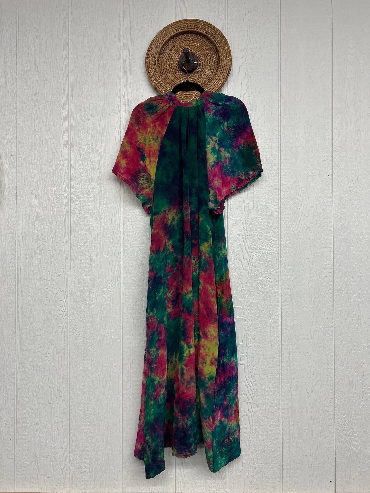 Crepe Sari Summer Woodstock Duster 0626 002