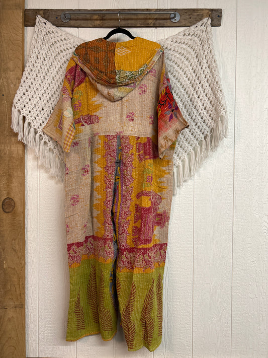 Kantha Zen Hoodie Jumpsuit 0925 193
