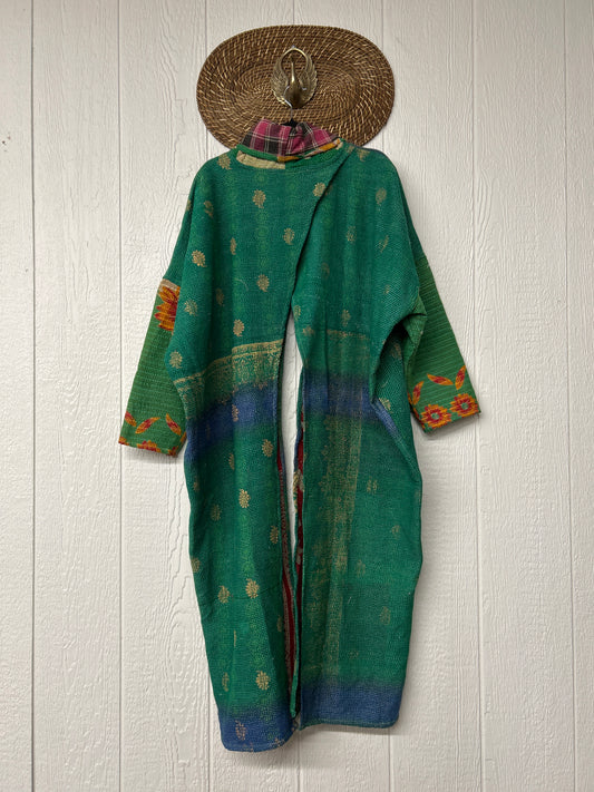 Fine Kantha Cowl Split Pullover 1225 051