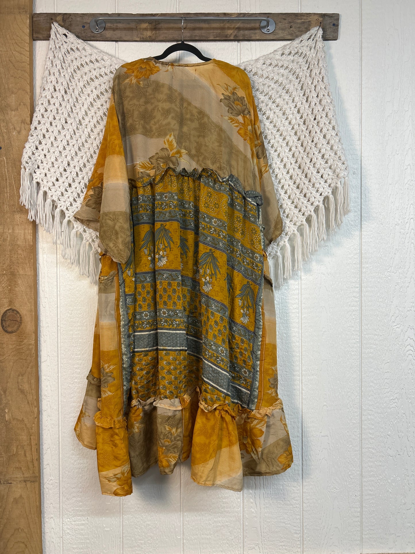 Rasgulla Sari Rhiannon Kimono 0826 039