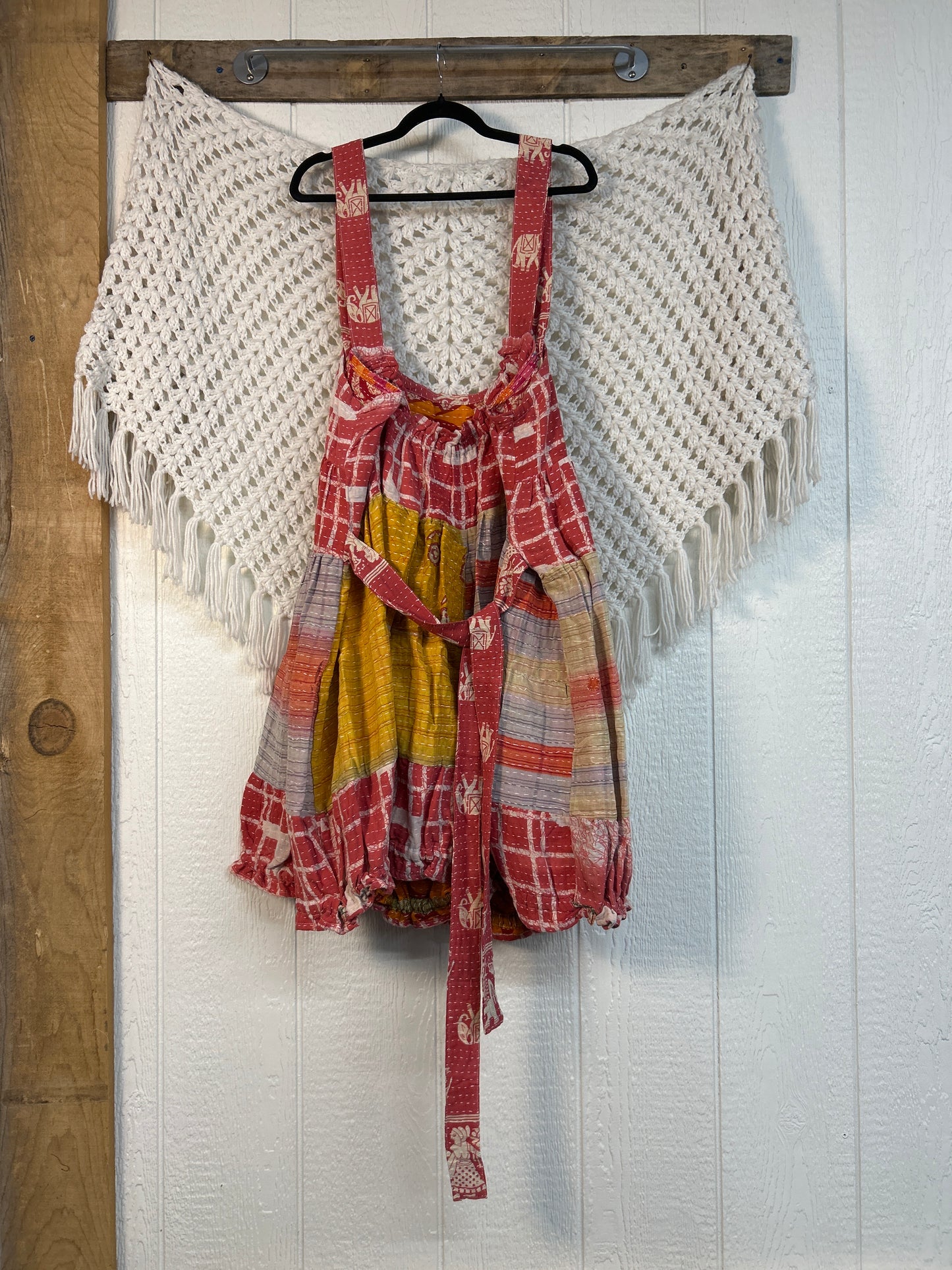 Pareo Kantha Dolly Romper 0626 122