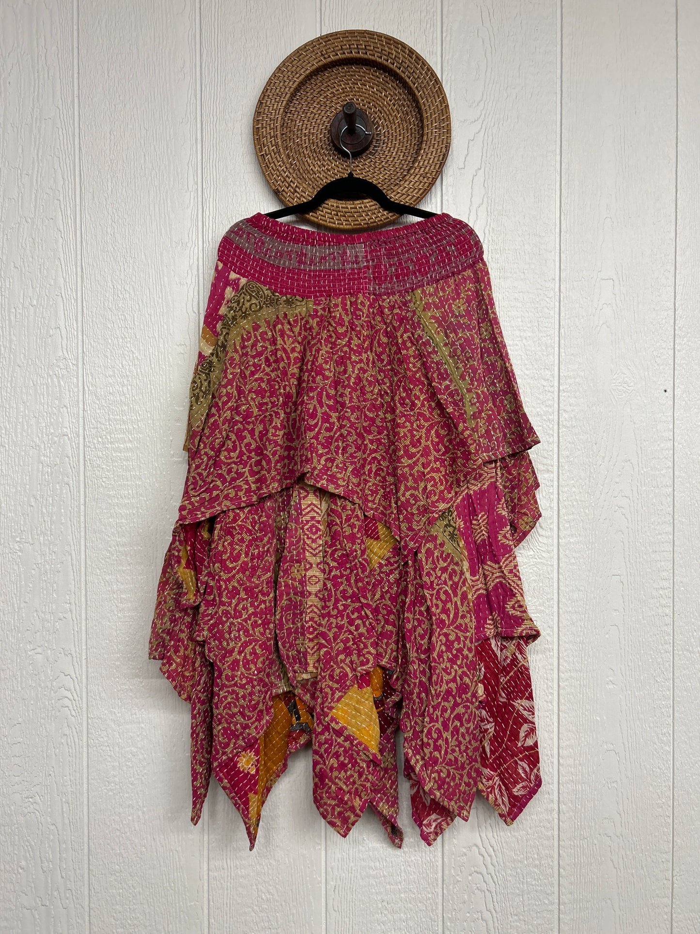 Pareo Kantha Pixie Skirt 0426 052