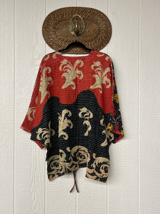RETAIL Pareo Kantha Hi-Lo Butterfly Top 0626 097