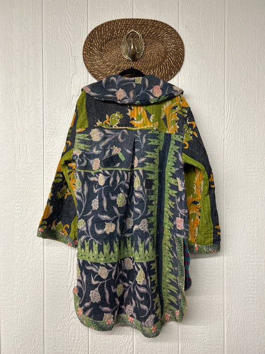 Fine Kantha Drifter Coat 1026 098