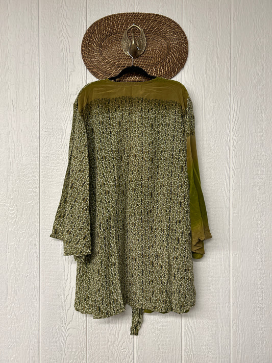 Crepe Sari Shortie Spellbound Kimono 0426 021