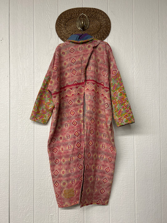 Fine Kantha Cowl Split Pullover 1225 044