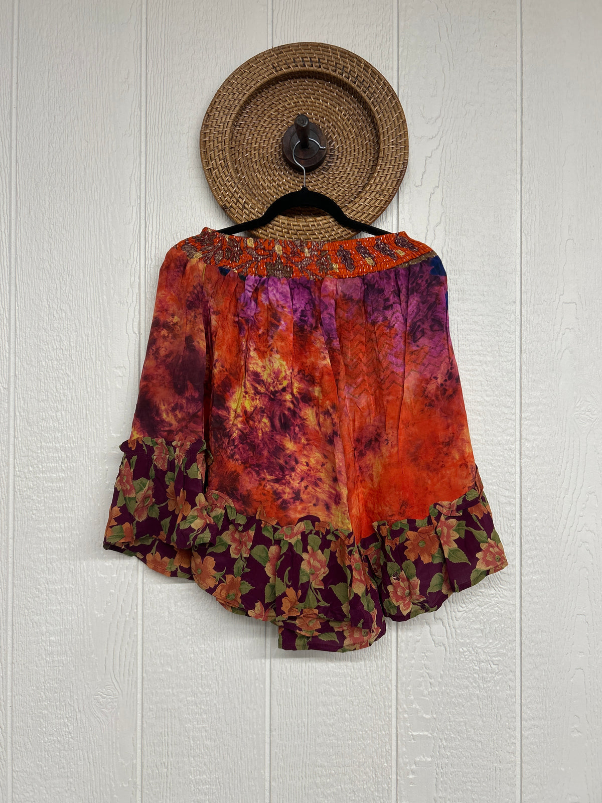 Crepe Sari Lover Cropped Culottes 0726 147