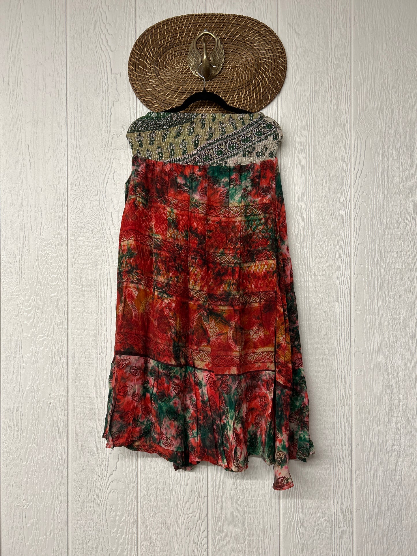 Crepe Sari Inner Peace Wrap Skirt 0626 188