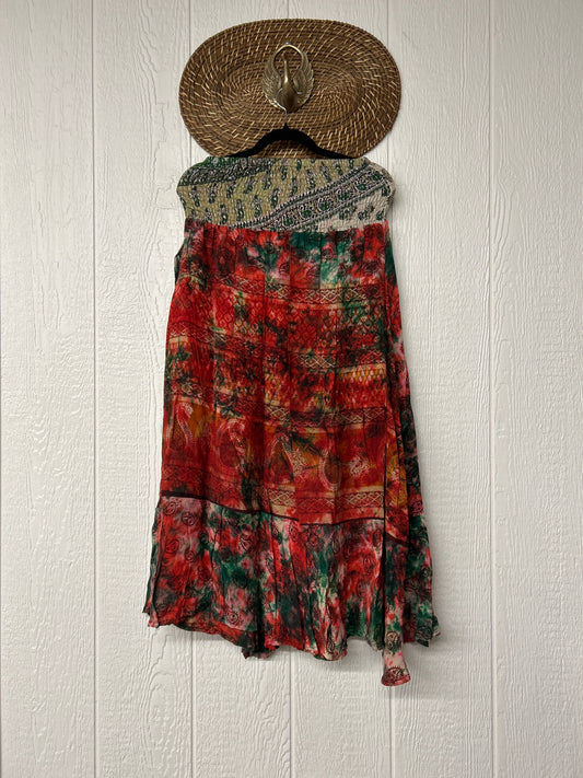 Crepe Sari Inner Peace Wrap Skirt 0626 188