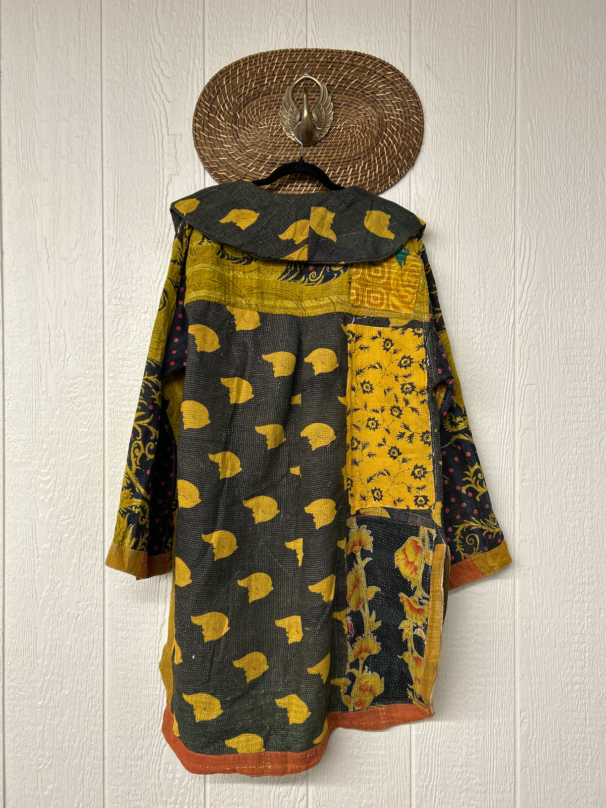 Fine Kantha Drifter Coat 1026 142