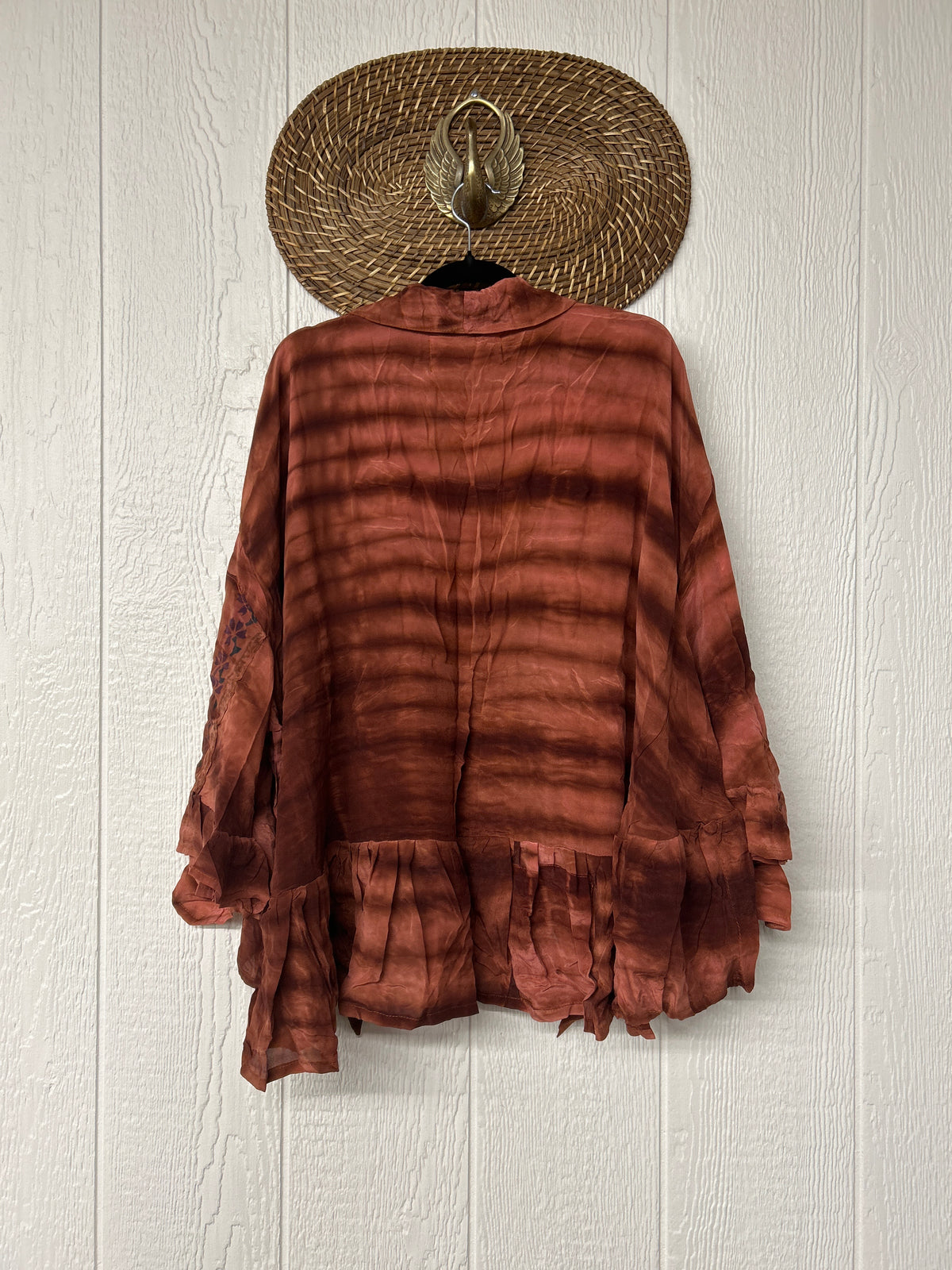 Crepe Sari Wild Rose Top 1026 159