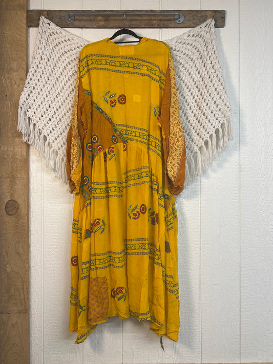Crepe Sari Evermore Kimono 0326 142
