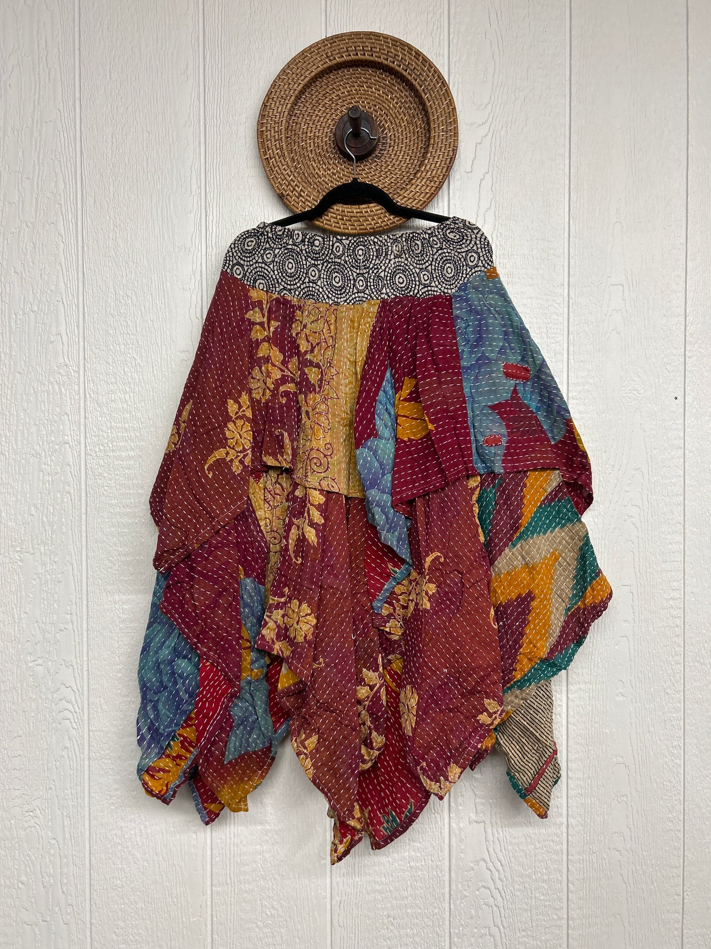 Pareo Kantha Pixie Skirt 0426 217