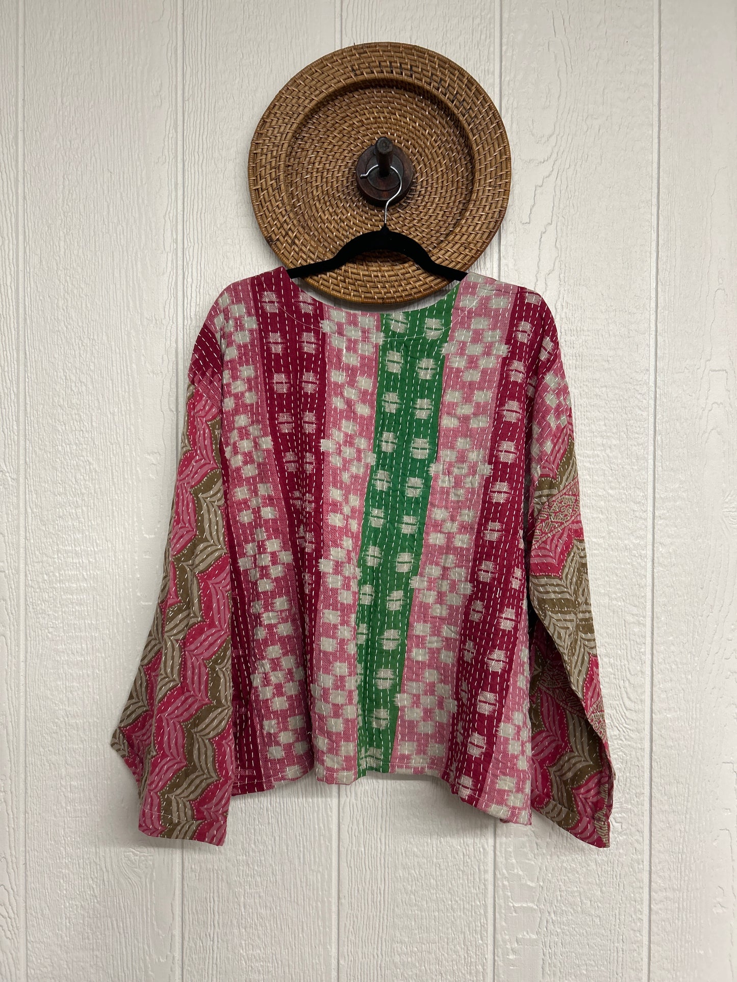 Pareo Kantha Wanderer Pocket Crop Top 0226 056