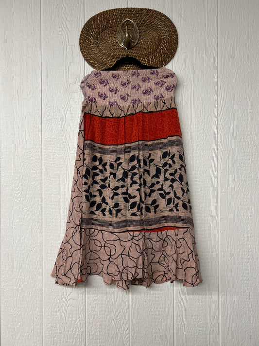 Crepe Sari Inner Peace Wrap Skirt 0626 114