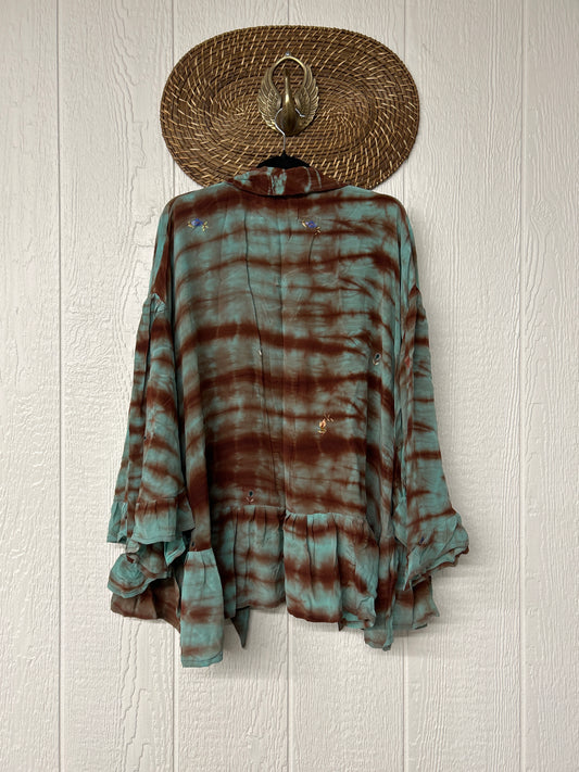 Crepe Sari Wild Rose Top 1026 223