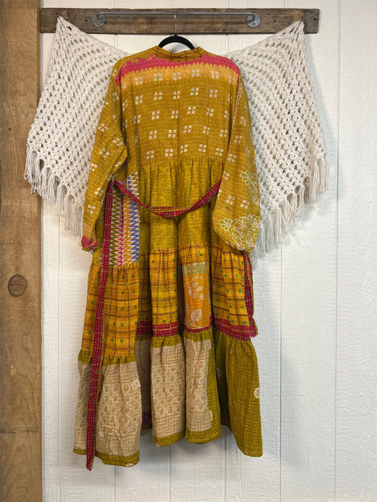 Pareo Kantha Luminous Maxi Dress 0126 251