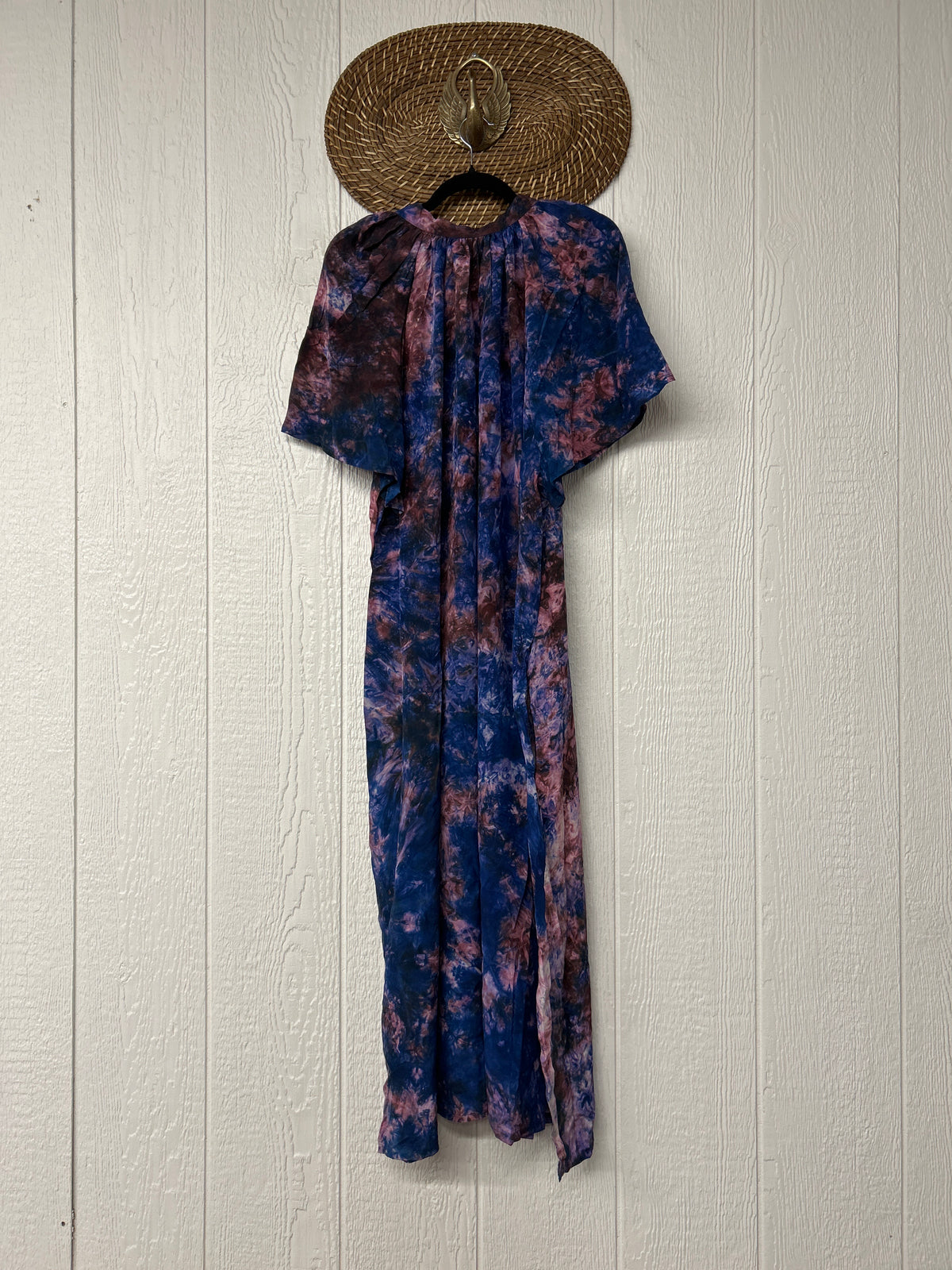 Crepe Sari Summer Woodstock Duster 0626 153