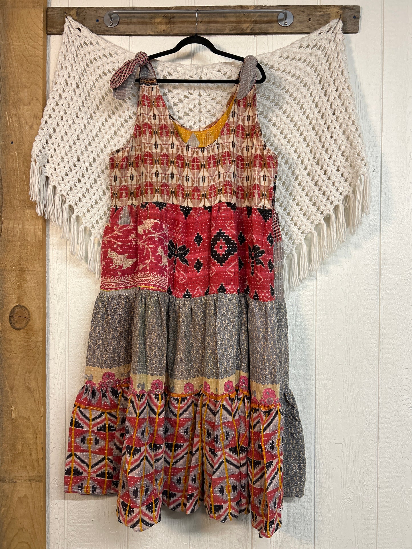 RETAIL Pareo Kantha Celeste Maxi 0326 099
