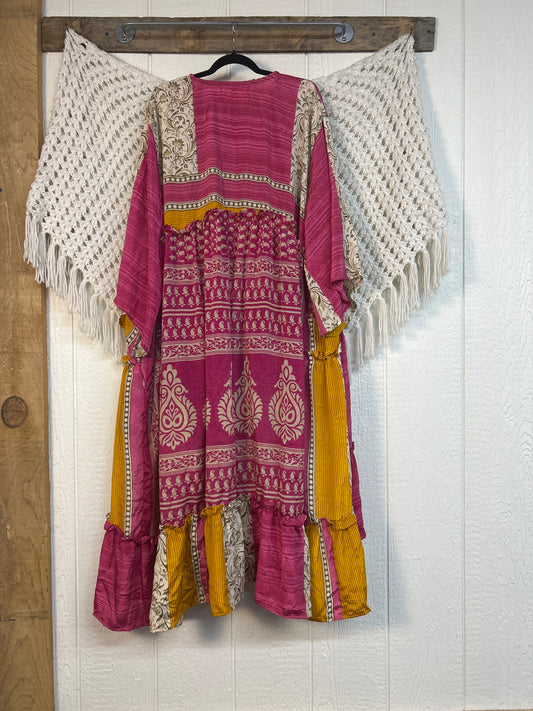 Rasgulla Sari Rhiannon Kimono 0826 013