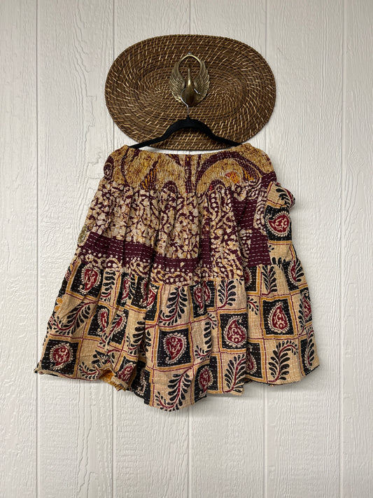 RETAIL Pareo Kantha Meadow Skirt 0826 059