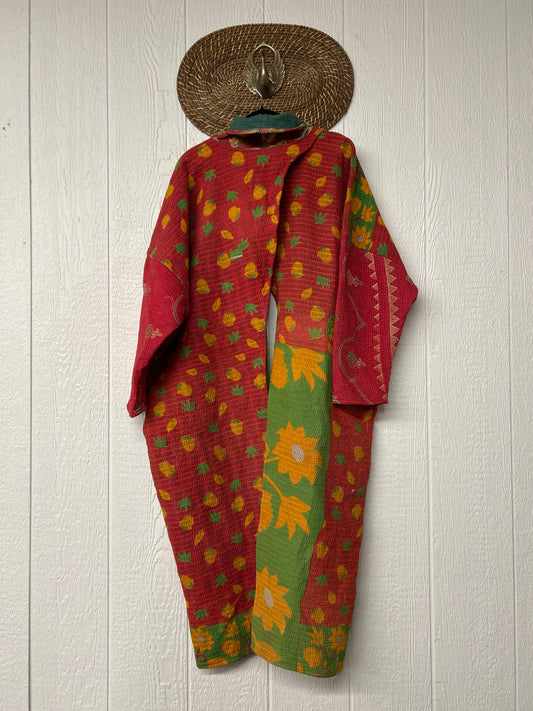 Fine Kantha Cowl Split Pullover 1225 028