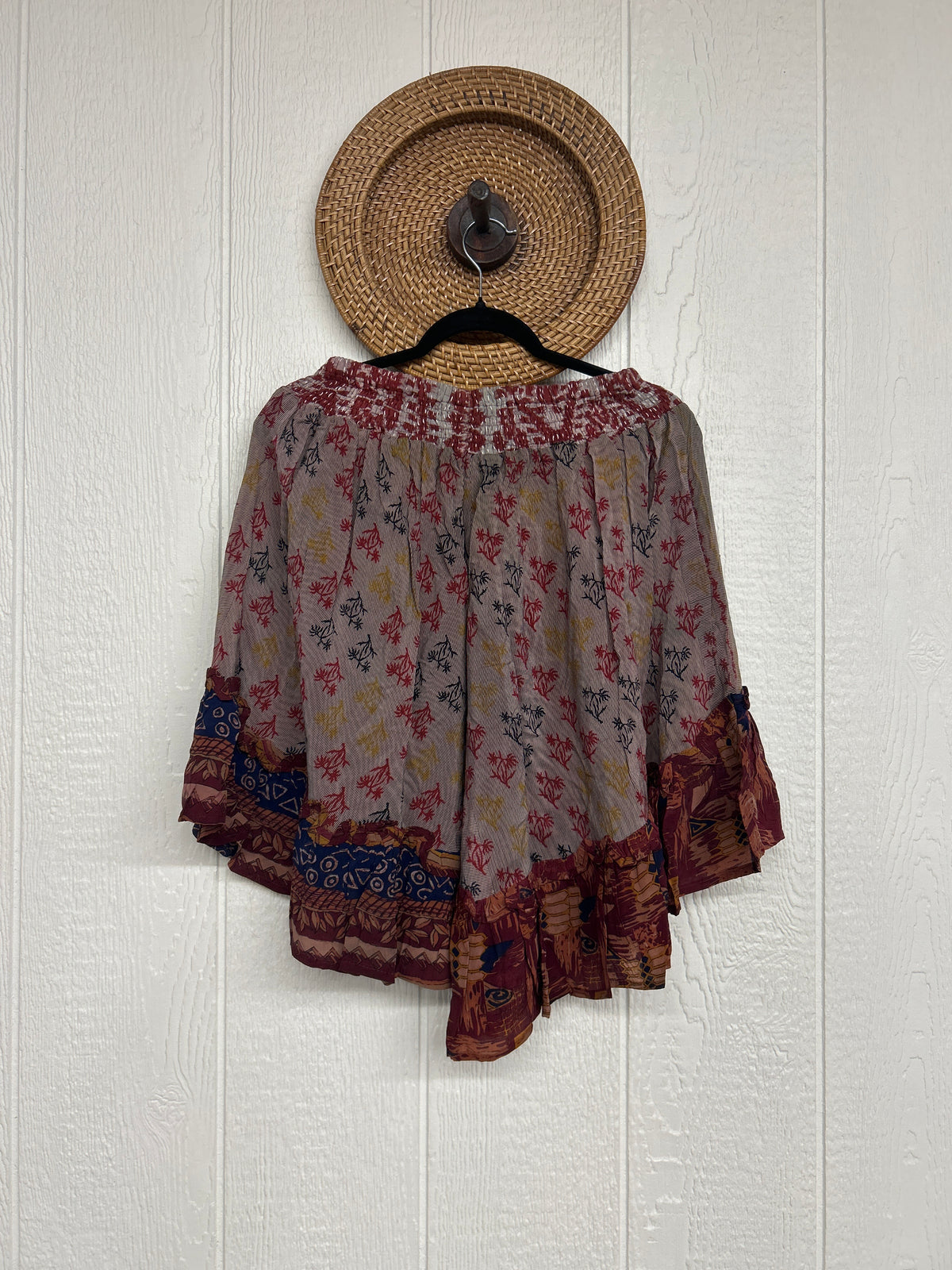 Crepe Sari Lover Cropped Culottes 0726 205