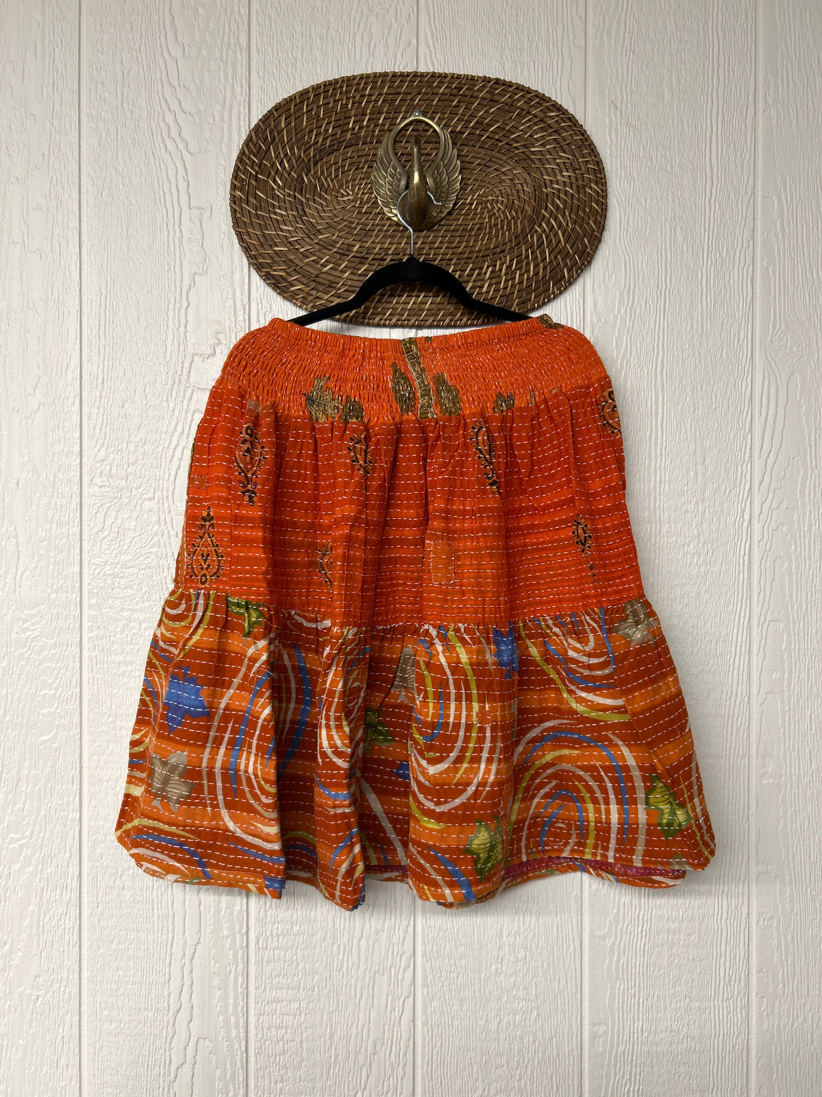 Pareo Kantha Meadow Skirt 0826 229