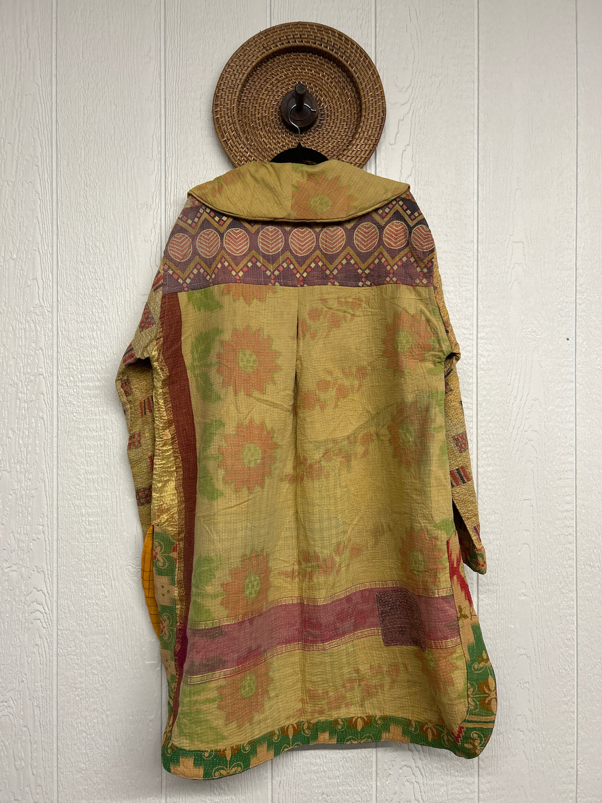 Fine Kantha Drifter Coat 1026 003