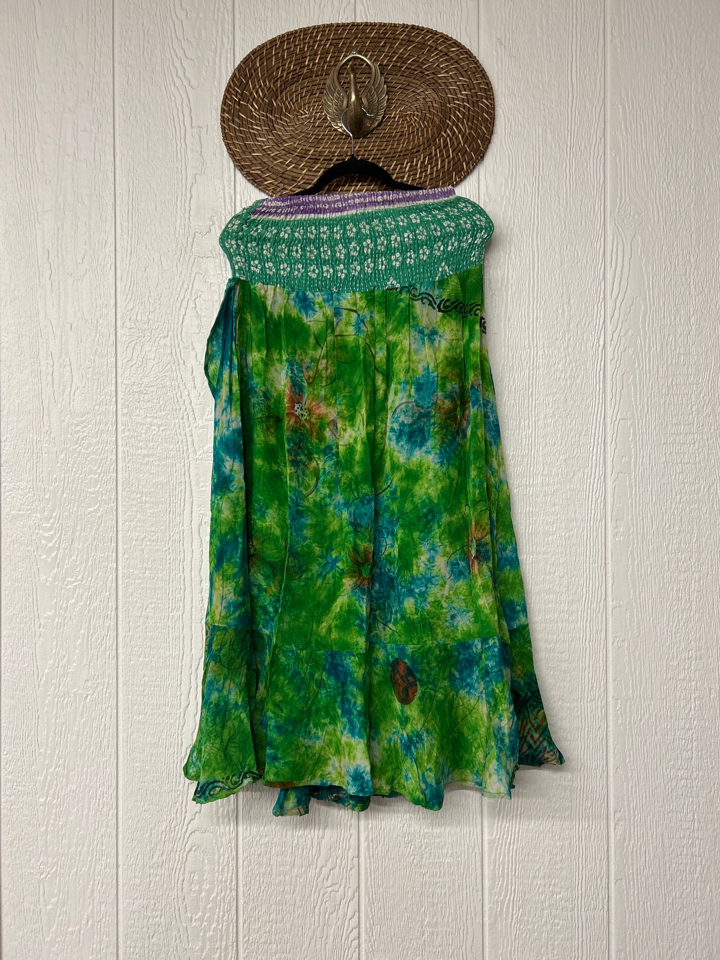 Crepe Sari Inner Peace Wrap Skirt 0626 036