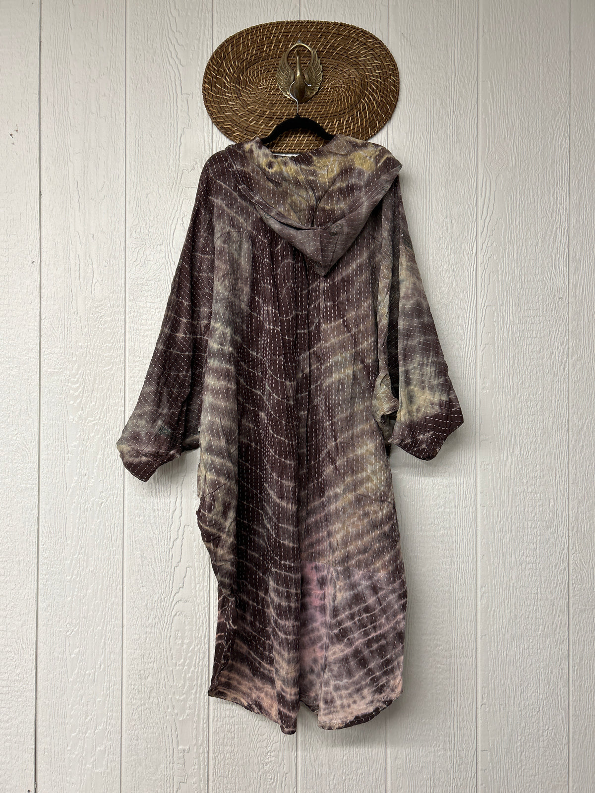 RETAIL Aura Edit Pareo Kantha Poetic Hoodie Maxi 0726 005