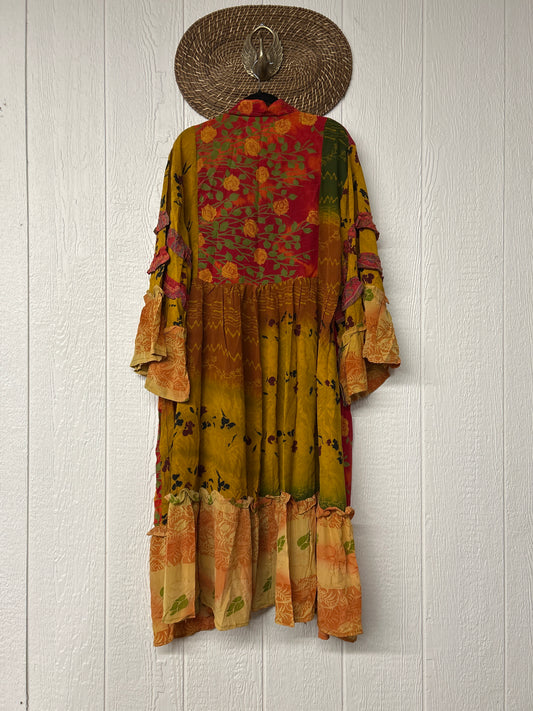 Crepe Sari Rhiannon Duster Dress 0226 033