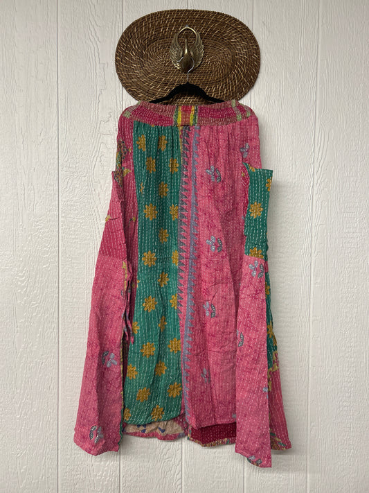 Pareo Kantha Butterfly Cargo Skirt 0426 001