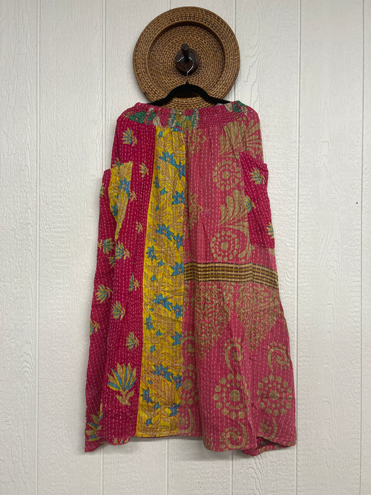 Pareo Kantha Butterfly Cargo Skirt 0426 160