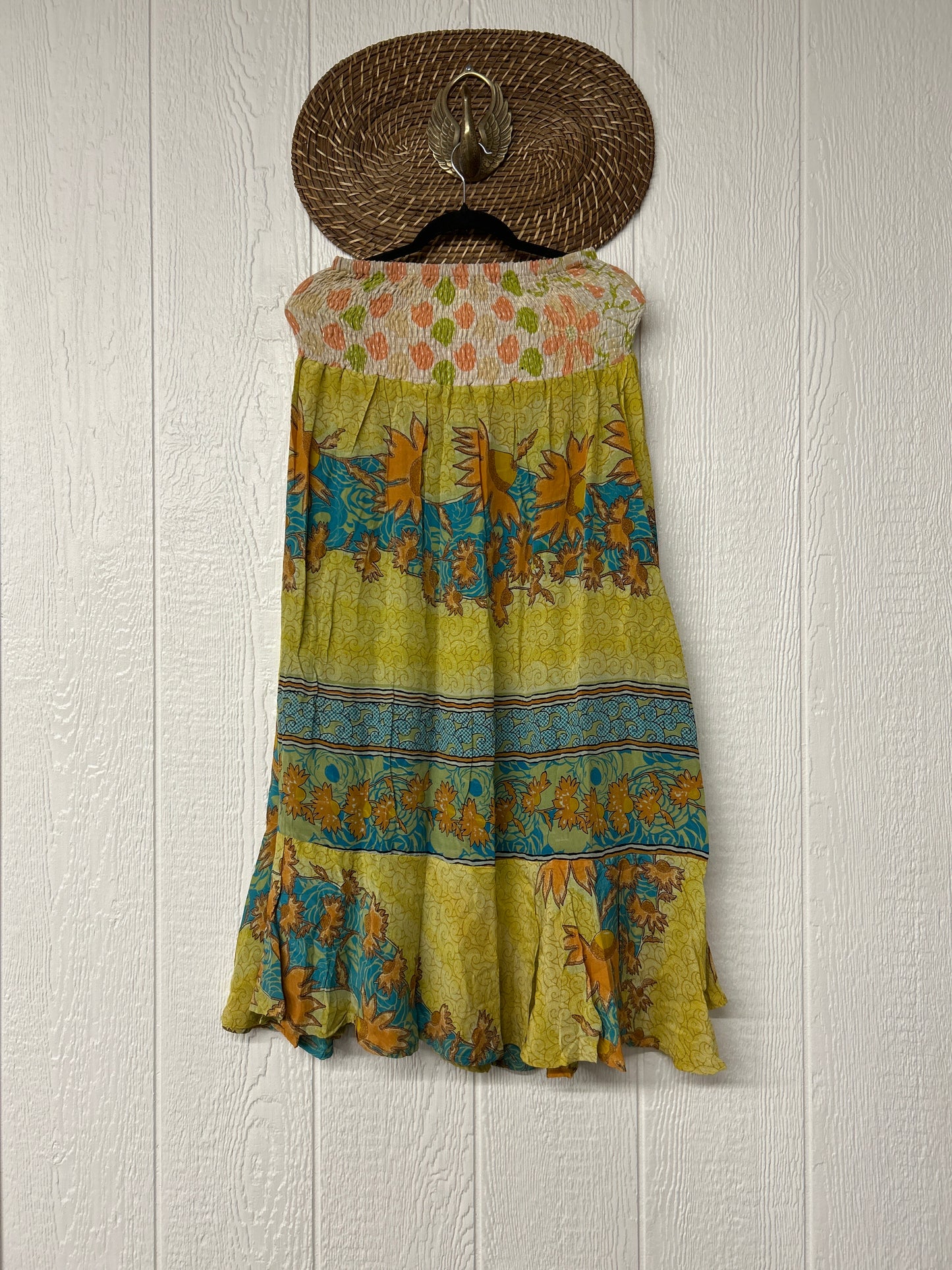 Crepe Sari Inner Peace Wrap Skirt 0626 081
