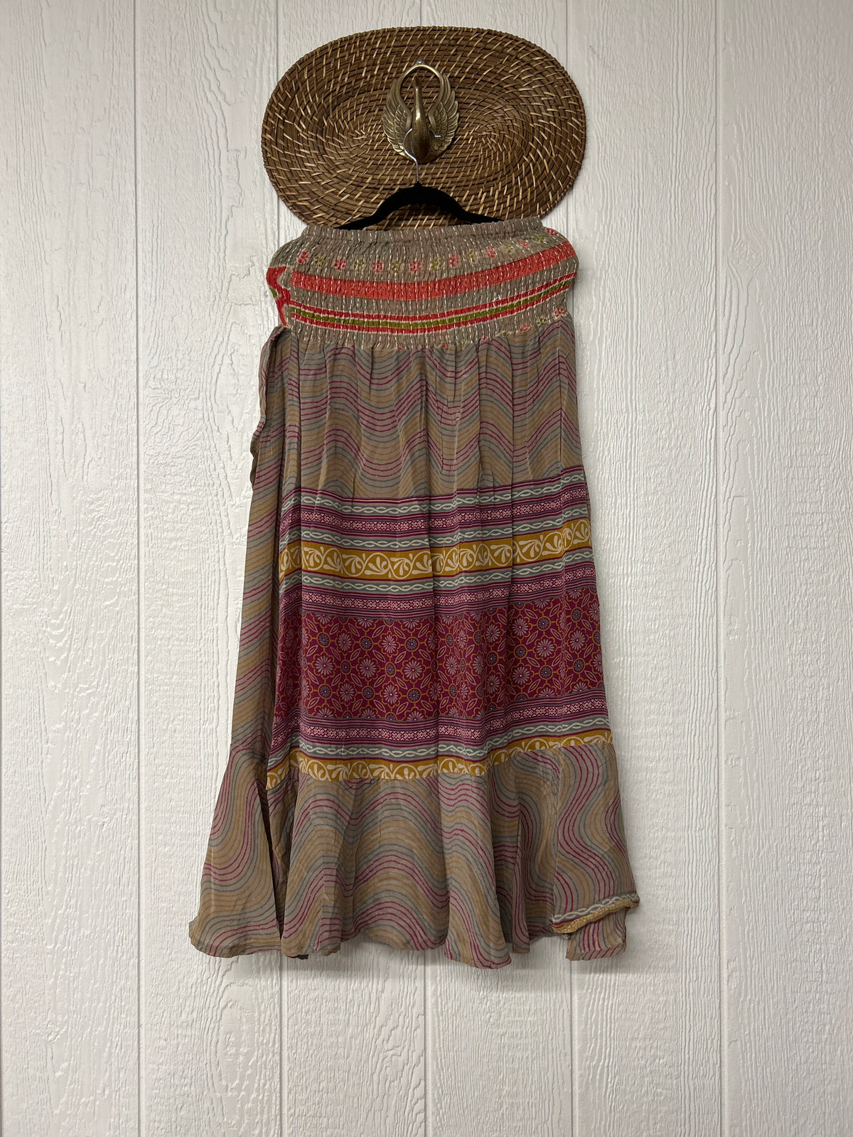 Crepe Sari Inner Peace Wrap Skirt 0626 220
