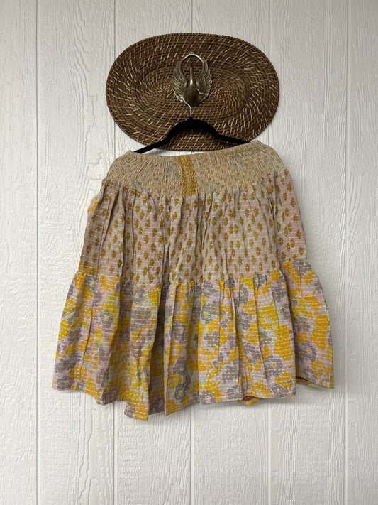 Pareo Kantha Meadow Skirt 0826 223