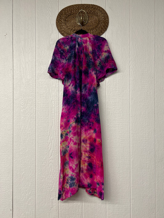 Crepe Sari Summer Woodstock Duster 0626 154