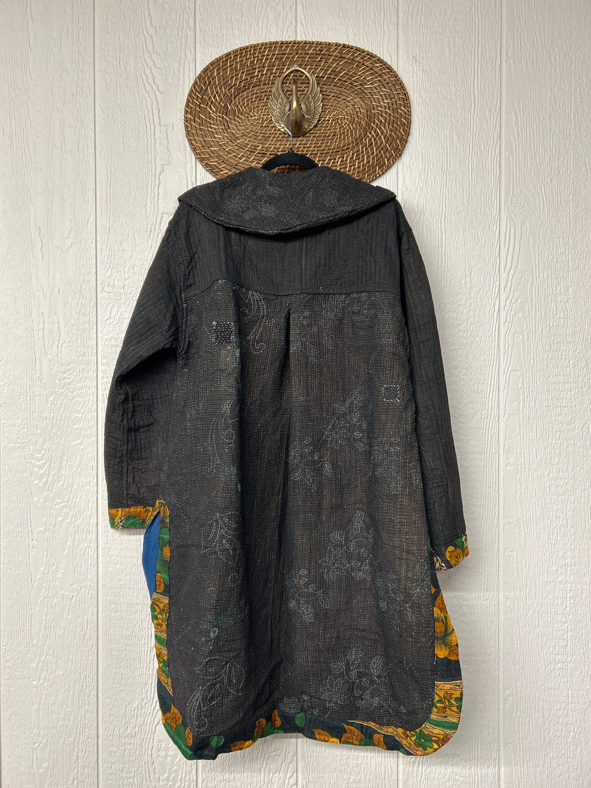 Fine Kantha Drifter Coat 1026 081