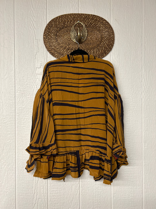 Crepe Sari Wild Rose Top 1225 220